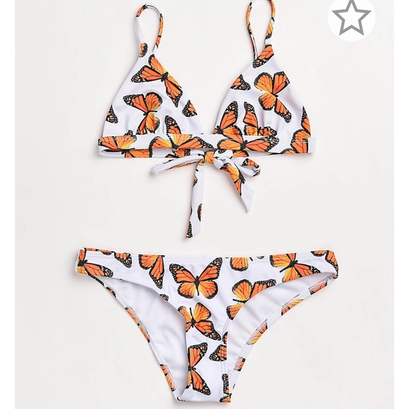 petals and peacocks Other - Petals and peacocks butterfly bikini NWT